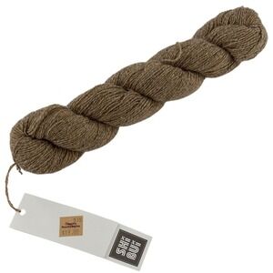 SHIBUI pebble yarn 48% recycled silk 36% merino 16% cashmere caffeine 224 yds